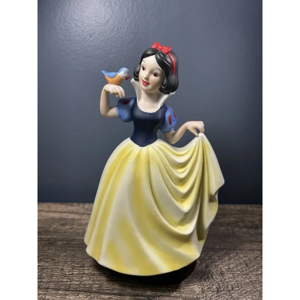 Vintage 1987 Disney Snow White Music Box Schmidt 